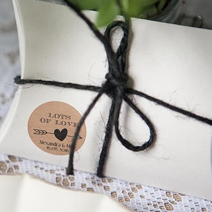 Leecogo Black 2.5mm Jute Twine 328 Feet Heavy Duty Garden Twine String for Gardening Plant Crafts and Decorative Projects