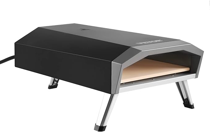 VEVOR Outdoor Propane Gas Pizza Oven, 13 inch Propane Pizza oven, 3 Layers Thick Portable Pizza Maker for Outside Backyard Camping Picnic, Carry Bag, Foldable Leg