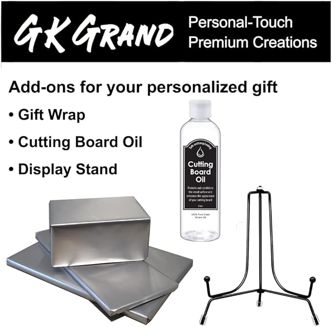 Personalized Walnut Live Edge Wood Sign Display Gift - Rustic Engraved Family Last Name Wedding Anniversary Housewarming Welcome Cabin House Door Awards Events Christmas Birthday (CUSTOMIZE YOUR OWN)