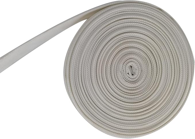 2"×98' Heavy Duty Backwash Water Hose with Clamps Fire Hose Lay-Flat Discharge Pumping Hose Garden Hose Pool Cleaning PVC Weather Resistant Hose for Home Agricultural Irrigation Water Transfer