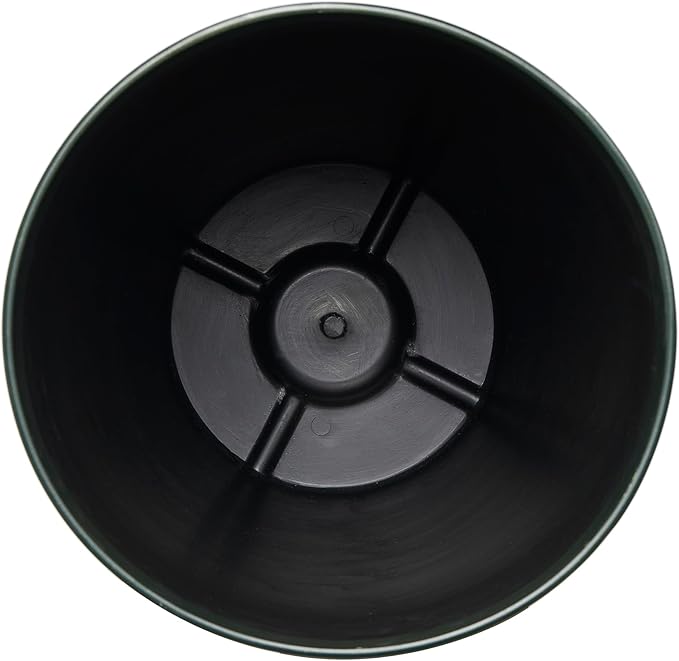 Glitzhome 23.75" H Oversized Tall Planter,Modern Set of 2 Honeycomb Textured Gradient Cobalt Blue Round Garden Plant Pots with Drainage Holes Flower Containers for Indoor Outdoor,Front Porch,Patio