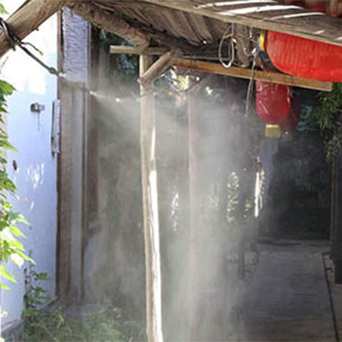 Brass Misting Nozzles 0.016" Orifice (0.4mm) 10/24 UNC, Water Mister Parts Fog Nozzles for Patio Misting System Outdoor Cooling System (20) Y-20PCS