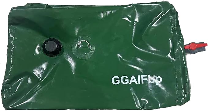 Water Storage Bladder 29Gal/110L Portable Large Capacity Water Storage Containers,Foldable Emergency Water Tank Water Bag W/Spigots and Overflow Kit for RVs, Fire Prevention, Irrigation