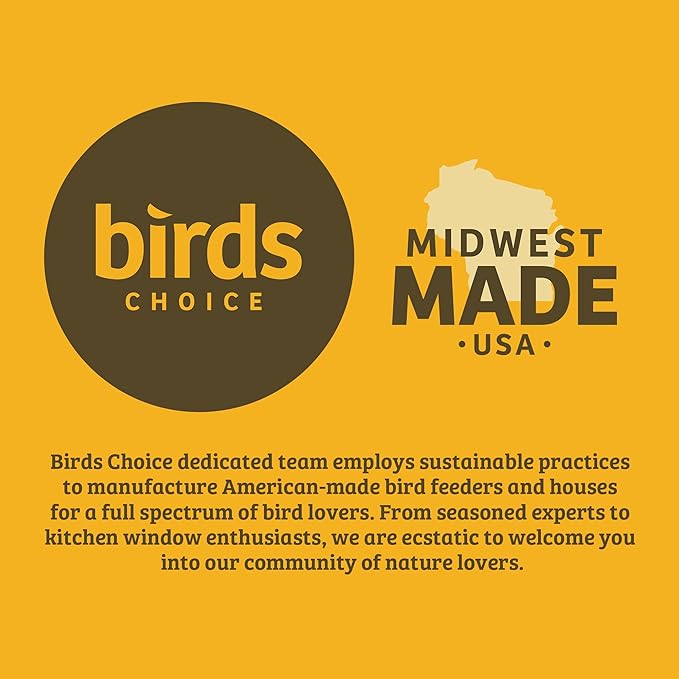 Birds Choice Butterfly Nectar, 7.5 oz Resealable Pouch | Makes Up to 6 Cups of Nectar for Flutterby Feeder | Easy Mix Concentrate Blend of Glucose & Fructose to Help Attract Butterflies