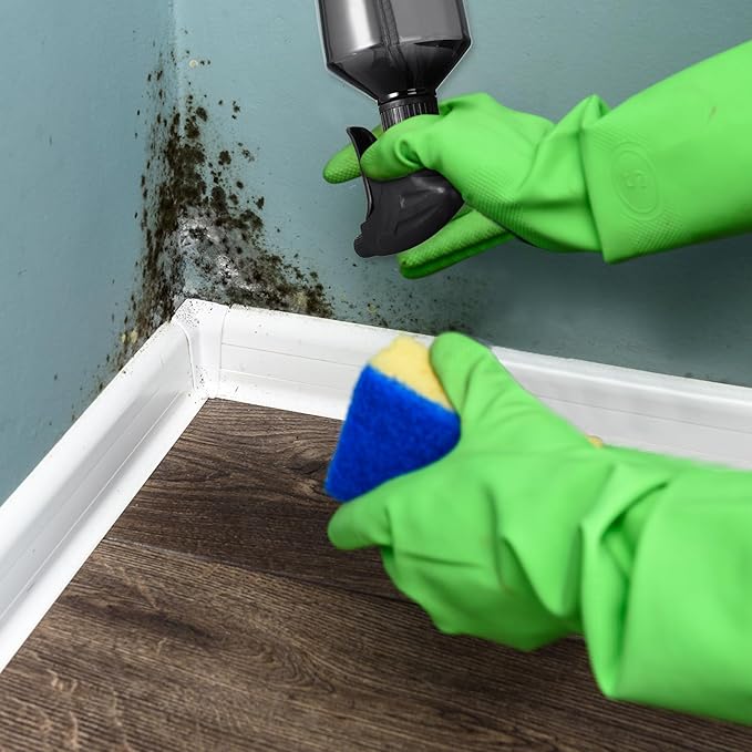 Baderke 2 PCS 360° Spray Bottle, 16 oz Upside Down Spray Bottles, Plastic Spray Bottles is Nice for Plants, Cleaning Solutions, Durable Nozzle w/Fine Mist and Stream Setting (Gray)