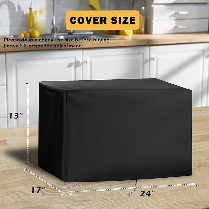 Grill Cover for Nexgrill 1-Burner Portable Propane Gas Grill 820-BC002, Heavy-Duty 600D Tabletop BBQ Cover for Country Smokers Pellet Grill GS150PPG