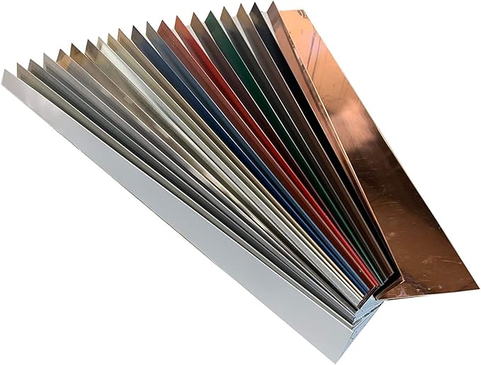 Eagle 1-26 Gauge 5 Foot Rain Diverter - Nails and Instructions Included (Mill Finish Aluminum, Copper, Galvanized, Stainless Steel & More) (1, Aluminum Diamond Plate - Black)