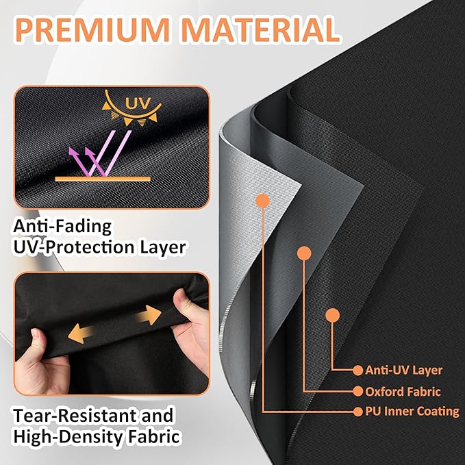 Pizza Oven Cover for Solo Stove Pi Pizza Oven, Solo Stove Pi Shelter, Waterproof Dustproof Pizza Oven Cover, Outdoor Oven Accessory