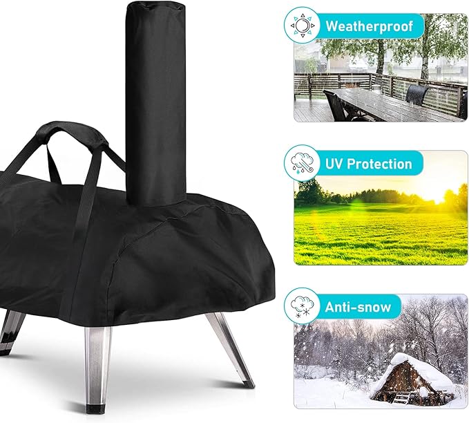 Pizza Oven Cover for Ooni Karu 12,TwoPone Waterproof Pizza Oven Accessories Carry Cover for Outdoor