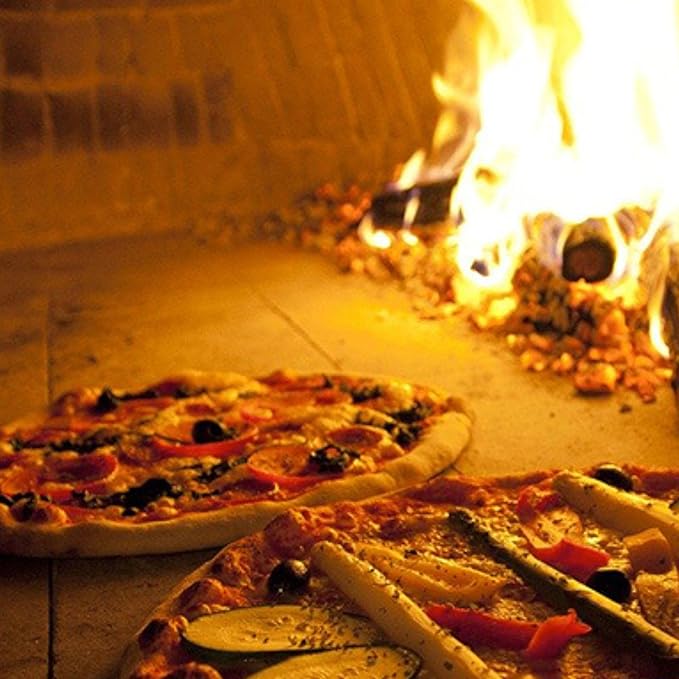 Cutting Edge Firewood Pizza Oven Wood - 8-Inch Splits - Ultra Kiln-Dried Premium Oak Cooking Logs - 10 lb Box for Alfa One, Gozney Dome, Solo Stove and More