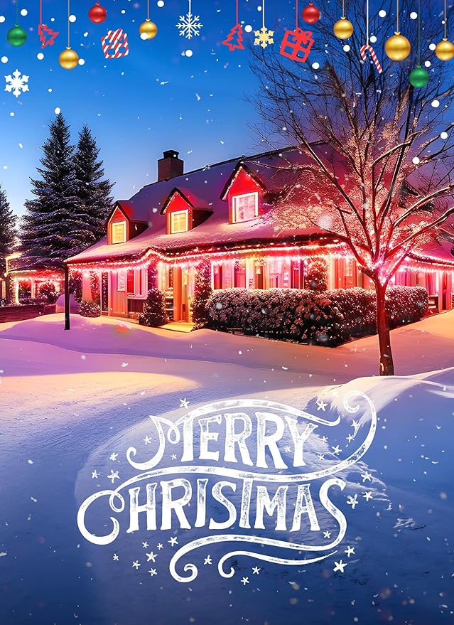 Vintage C9 LED Christmas Lights Outdoor, 50 Feet C9 String Lights with 50 Shatterproof Matte Bulbs, Connectable Waterproof Lights for Holiday Party Roofline Backyard Garden Patio, Red