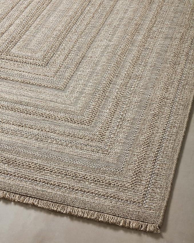 Loloi Dawn Collection Indoor/Outdoor DAW-01 Natural 11'-4" x 15' Area Rug