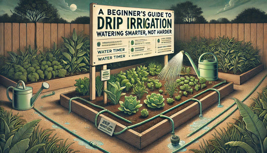 A Beginner’s Guide to Drip Irrigation: Watering Smarter, Not Harder