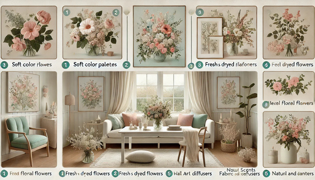 How to Use Floral Decor to Create a Calm and Elegant Home Atmosphere