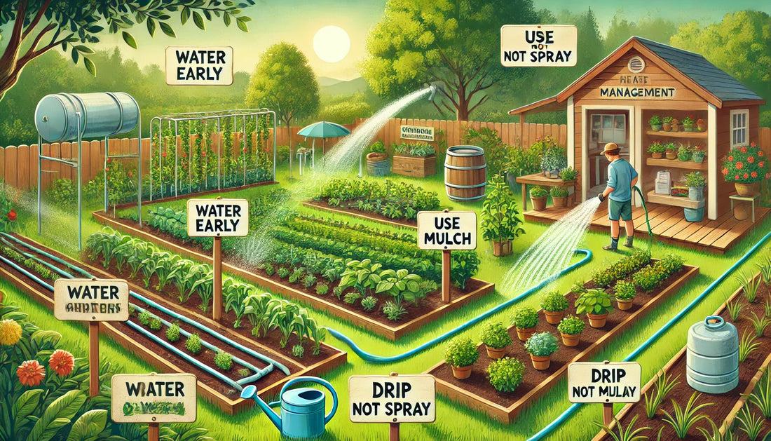 Garden Irrigation and Water Management: Best Practices for Healthy Growth