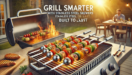 Grill Smarter With Stainless Steel Skewers Built to Last