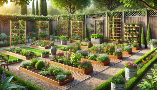 Raised Beds, Planters & Trellis Systems: Shaping a Garden of Order, Beauty, and Abundance