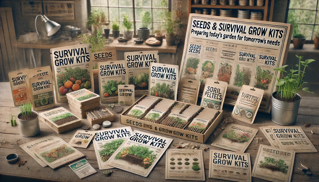 Seeds & Survival Grow Kits: Preparing Today’s Garden for Tomorrow’s Needs