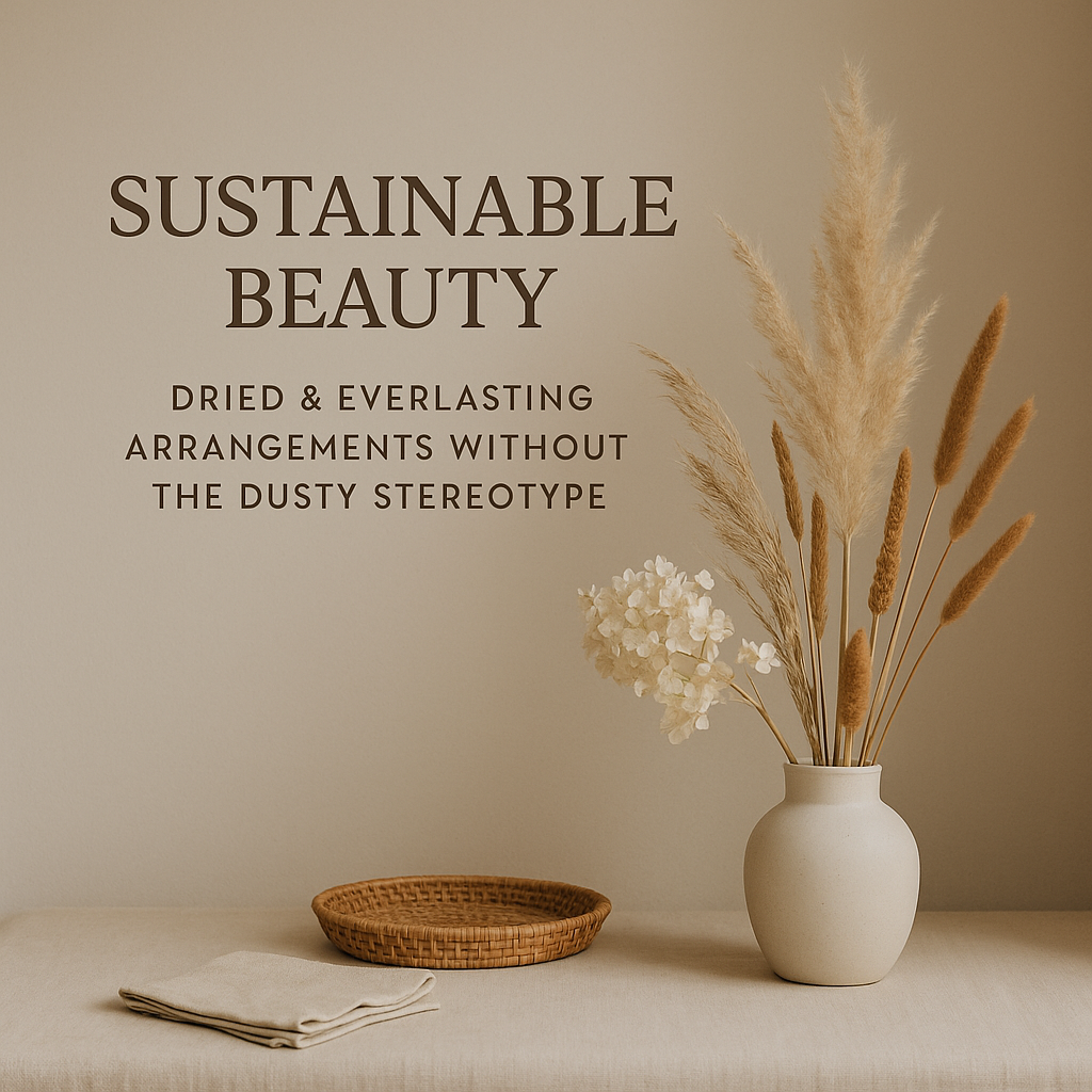Sustainable Beauty: Dried & Everlasting Arrangements Without the Dusty Stereotype