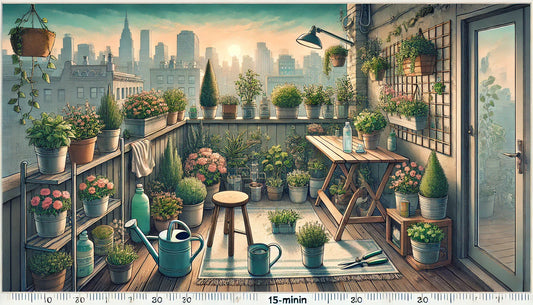 Balcony Water & Planter Reset: A 15-Minute Ritual for City Gardens