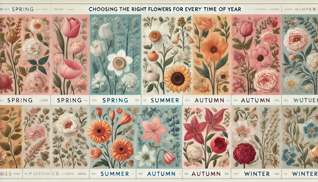 Seasonal Blooms Guide — Choosing the Right Flowers for Every Time of Year