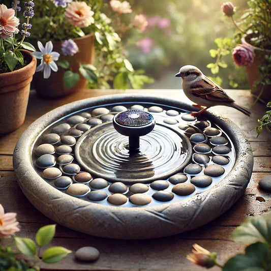 Small Water, Big Life: The Complete Guide to Solar Birdbath Fountains | Floral Bloom