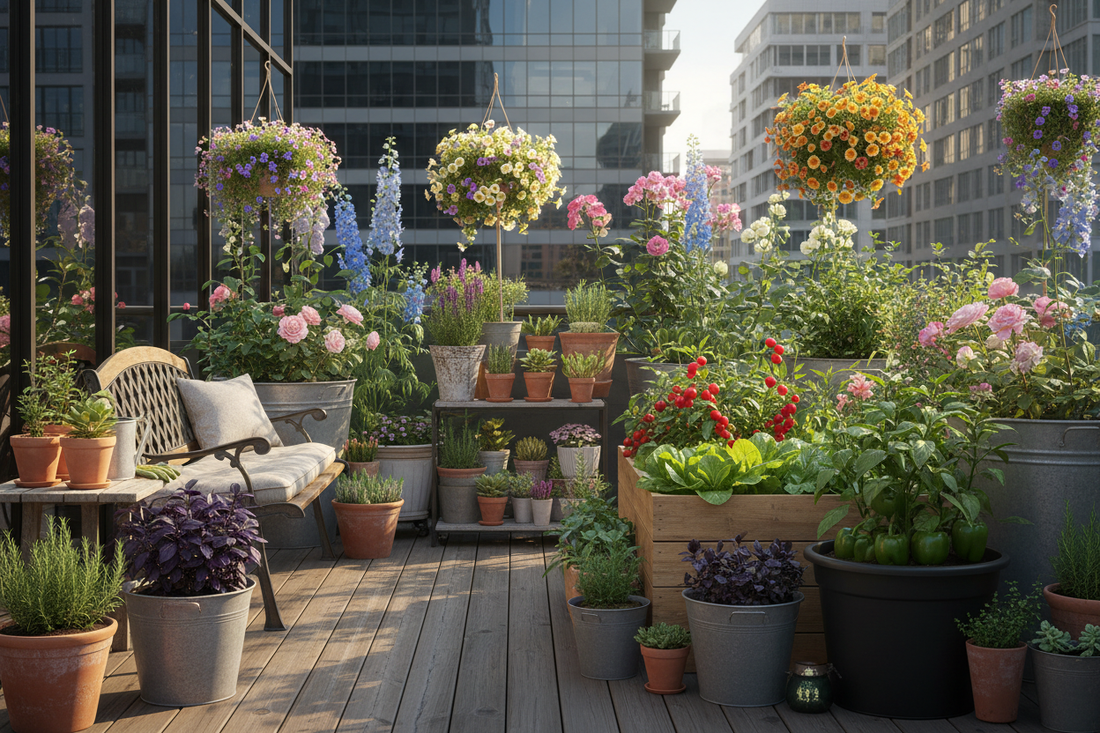 Container Gardening for Small Spaces: Maximize Your Growing Potential