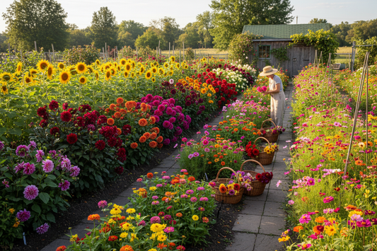 Growing a Cutting Garden: Enjoy Fresh Flowers and Beautiful Bouquets All Season