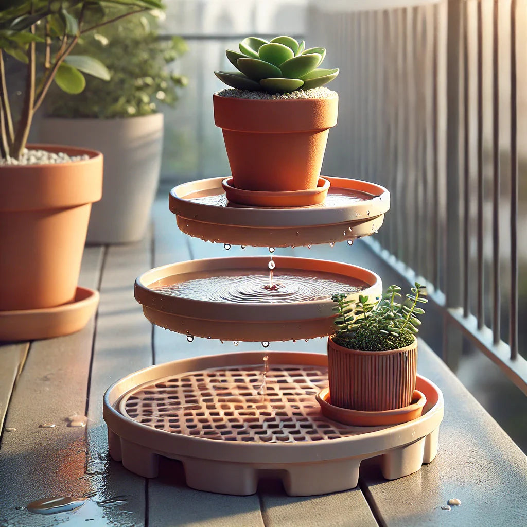 Drainage, Not Drama: Mastering Pot Trays, Saucers & Watering Rhythm | Floral Bloom