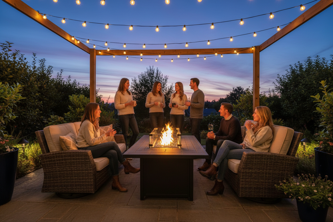 How to Create the Ultimate Outdoor Entertainment Space for Year-Round Gatherings