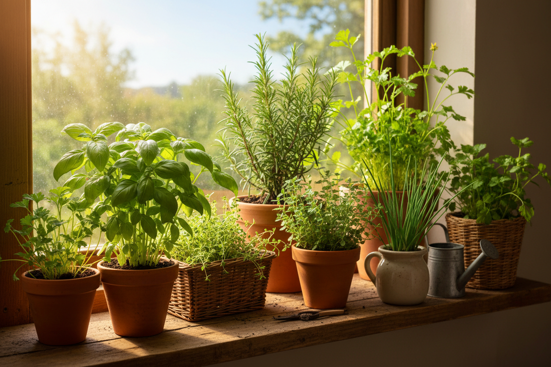 Growing Fresh Herbs Indoors: Enjoy Year-Round Flavor and Fragrance
