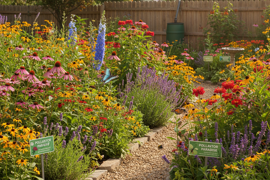 Creating a Pollinator-Friendly Garden: Support Bees, Butterflies, and Beneficial Insects