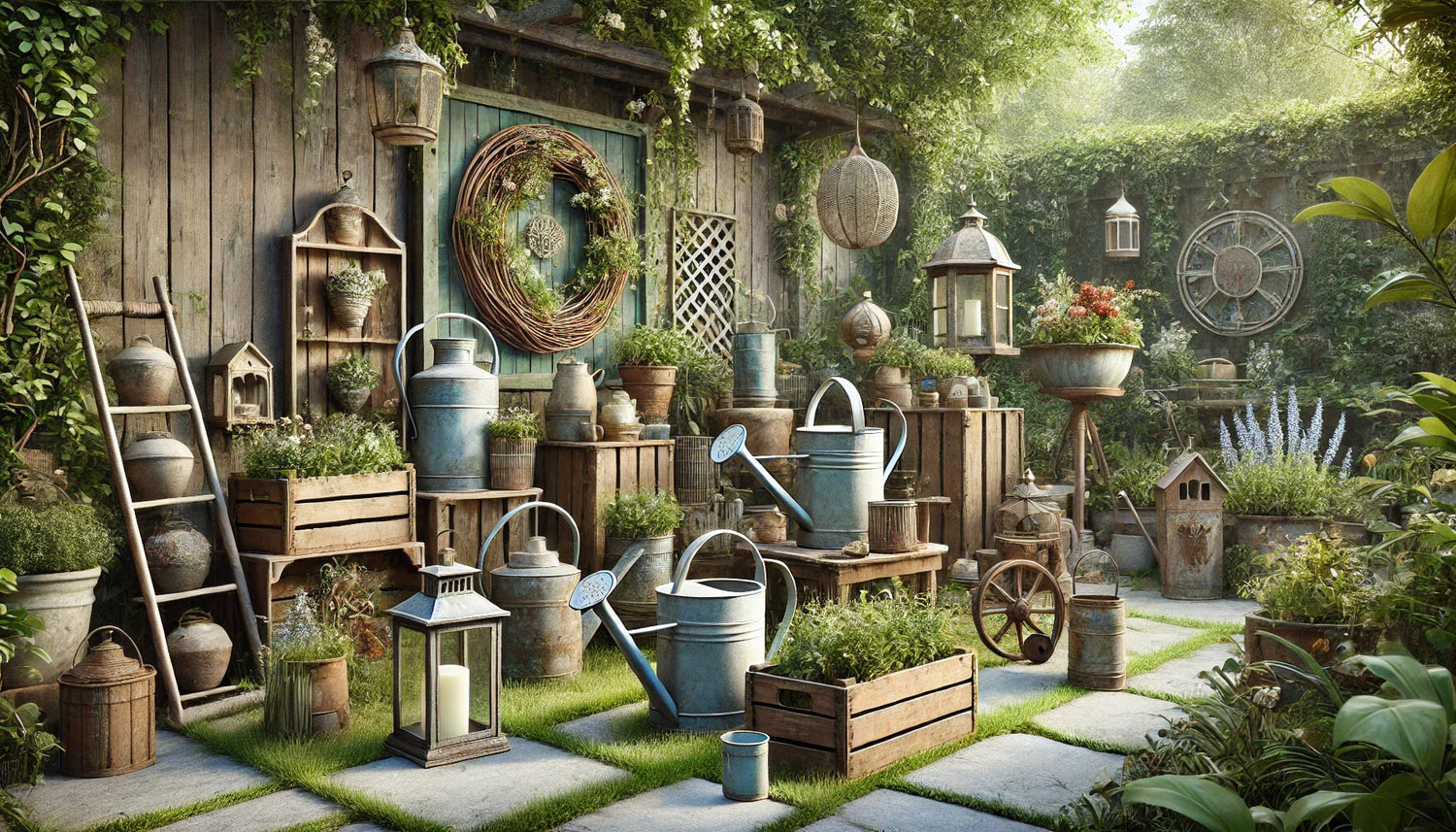 Garden Décor & Rustic Accents