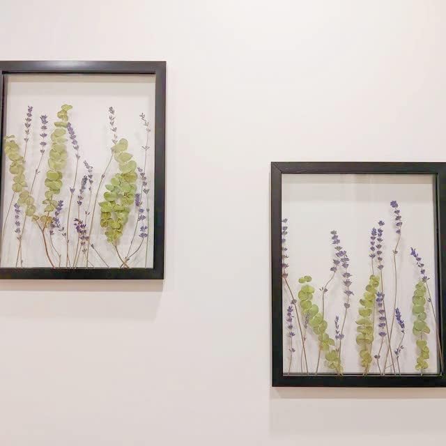 120 PCS Dried Eucalyptus Stems & Lavender Flowers Bundle for Shower, 17'' Natural Real Live Eucalyptus Leaves Greenery Stems & Aromatic Lavender Shower Plant,Gift for Mother,Fragrance, Decor