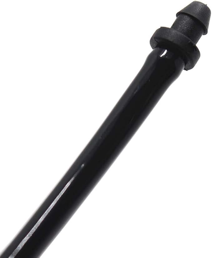 lasenersm 100 Pieces Drip Irrigation Tube End Closure Goof Hole Plugs Drip End Plug Fitting for 5 mm/7 mm Tube, Black