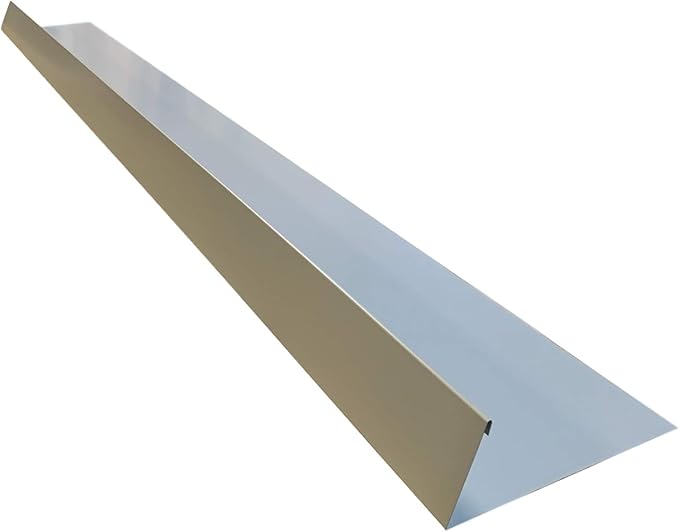Eagle 1-26 Gauge 5 Foot Rain Diverter - Nails and Instructions Included (Mill Finish Aluminum, Copper, Galvanized, Stainless Steel & More) (1, Light Stone)