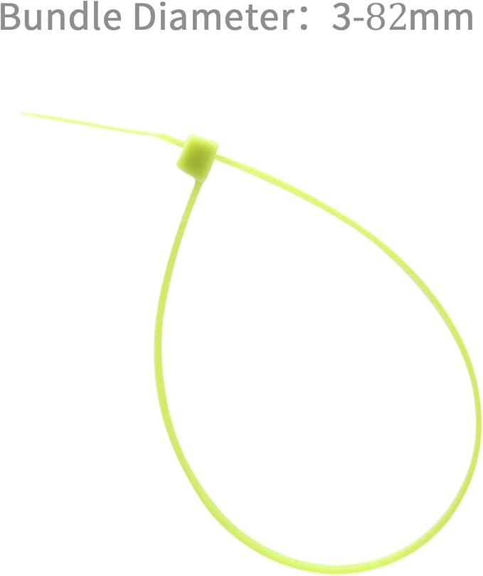 XINGO 1000 PCS Apple Green Zip Ties 12 Inch, 60 LBS Tensile Strength, Self-Locking Nylon Plastic Nylon PA66 Wire Ties for Indoor and Outdoor Use