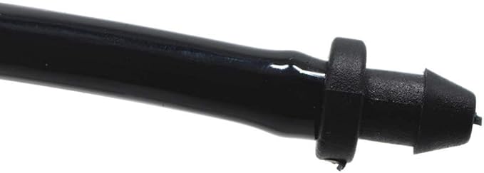 lasenersm 100 Pieces Drip Irrigation Tube End Closure Goof Hole Plugs Drip End Plug Fitting for 5 mm/7 mm Tube, Black