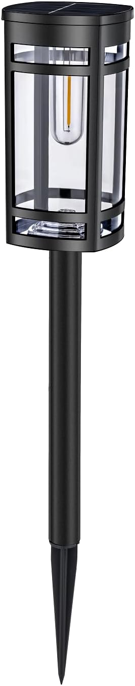 Solar Lights Outdoor Waterproof for Garden Pathway Walkway Driveway Yard Lawn Decorative Landscape Lighting. (Cool White Light, 1)