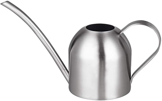 IMEEA Indoor Watering Can for House Plants Stainless Steel Watering Can Metal with Long Spout (33oz/1L)