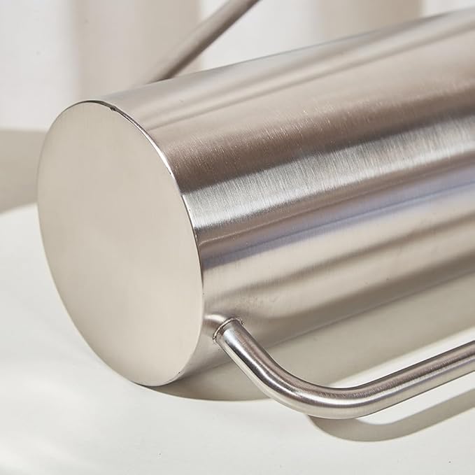 Watering Can for Indoor Plants, 50 oz/1.5L Stainless Steel Watering Can Pot with Long Spout, Garden Watering Cans with Comfortable Handle for Indoor House Plants Bonsai Flower Decorative