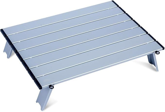 iClimb Ultralight Compact Mini Beach Picnic Folding Table with Carry Bag