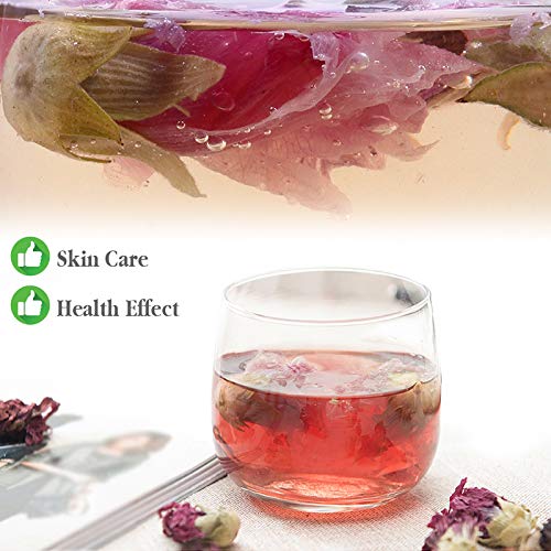 Plant Gift Violet Tea Organic Dried Loose tea, Food Coloring, Blossom Flower, chinese Purple, violet, Clitoria Ternatea 35g/1.23oz