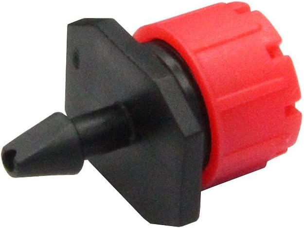 Penta Angel 50/100/200 Pcs Adjustable Irrigation Sprinklers Watering Drippers Sprinklers Emitter Drip System On 1/4" Barb (100)