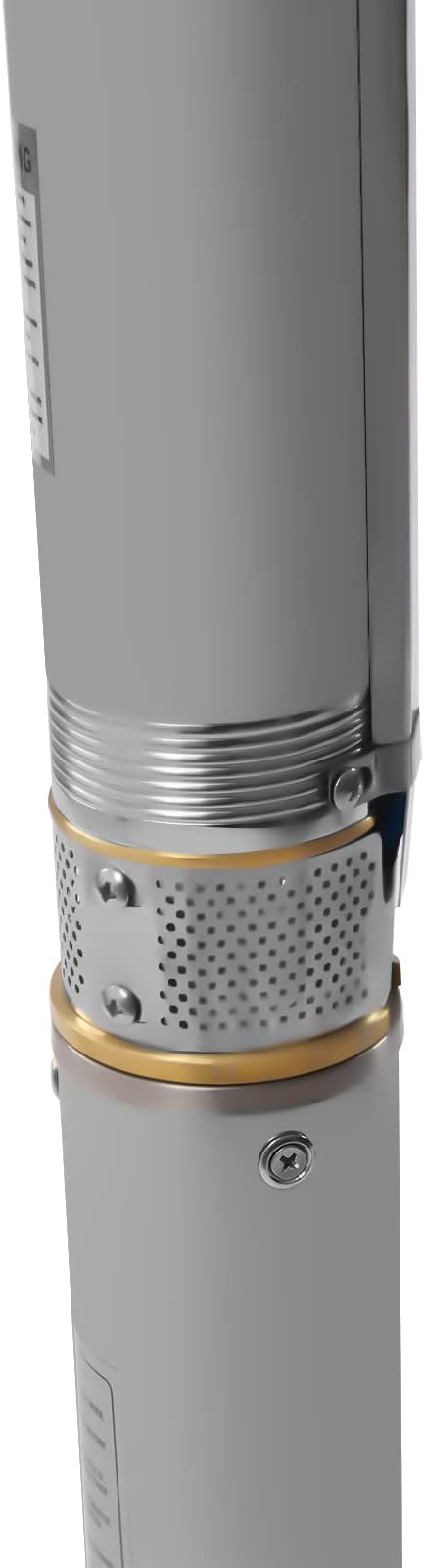 Deep Well Submersible Pump AC 110V 550W Electric Submersible Water Pump, 16 GPM Flow, 295ft Lift, Farm Ranch Irrigation Submersible Bore Hole Deep Well Pump 3420 RPM