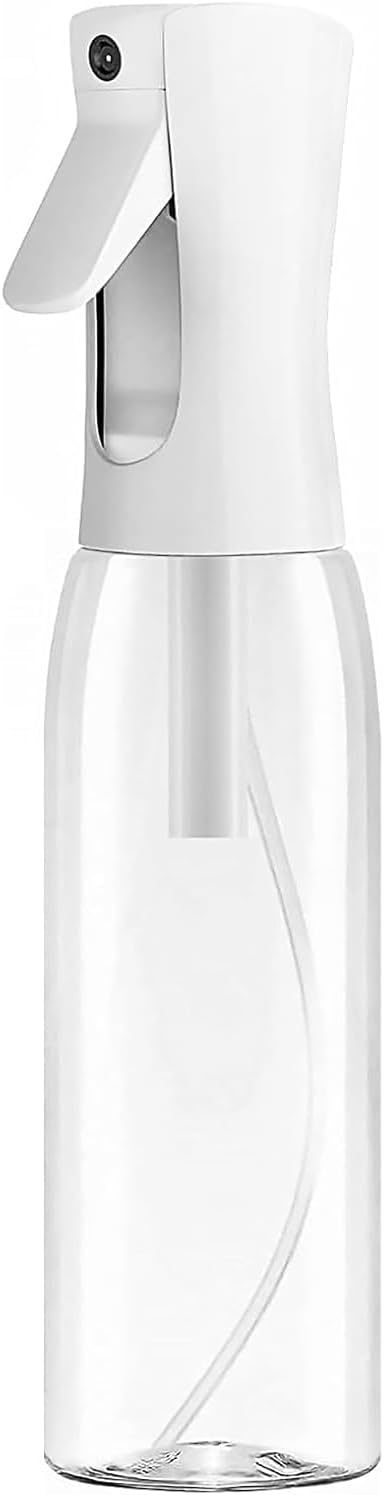 VIGOR PATH Ultra Fine Mist Spray Bottle – Continuous Mister for Hair, Plants & More, Professional Salon & Barber Quality, Clear Refillable Bottle, 500ml (17oz)