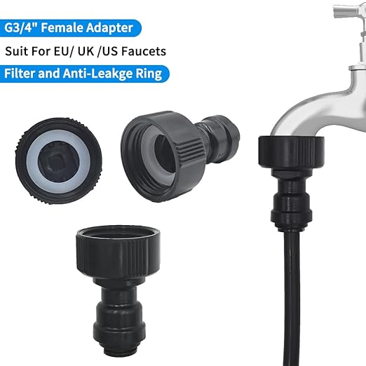 360° Adjustable Drip Irrigation System - 66FT Garden Watering System with 20 Nozzles, Garden Irrigation System, Greenhouse Accessories, Atomizing System for Yard, Lawn, Plants, 5/16 inch Hose (66FT)