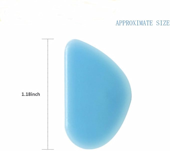 Oubest Fish Tank Rocks Glow Blue/Glow in The Dark Pebbles for Garden/Fish Tank/Aquarium/Plant Pots/Bonsai Walkway/Driveway 200pcs