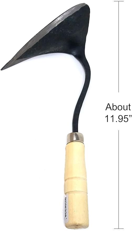 SERENITA Lawn Grass Edger Hoe Garden Tool Weeding Tools for Garden. Homi Korean Plow Easy Digger with Blade. Less Effort Easy Farming Tool 2pcs