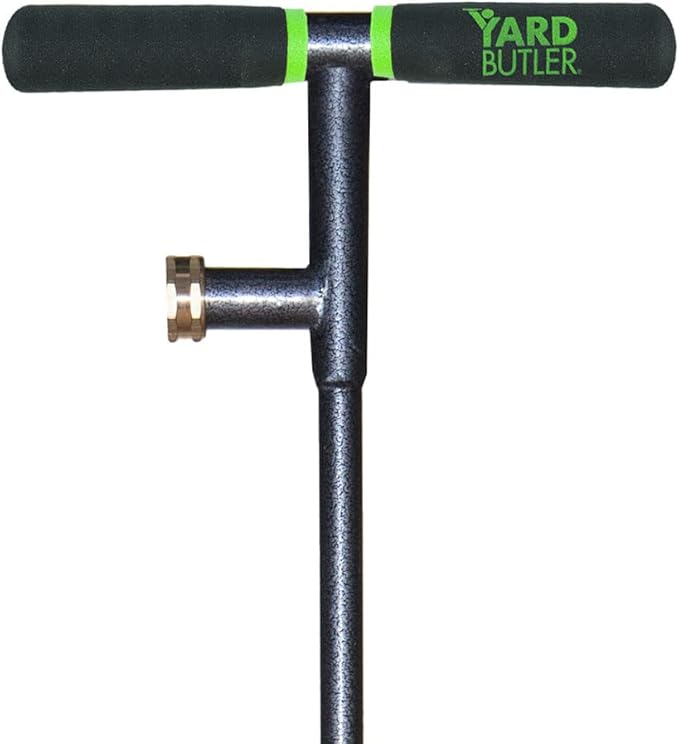 Yard Butler Aerators - Durable for Easy Lawn Care & Healthy Growth - Prevent Lawn Damage by Breaking Up Compaction - Ergonomic Gardening Tool, Aerator & Irrigator Bundle